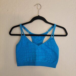 yummie women's blue bra